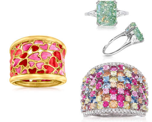 Give Me ALLLL the Beautiful Bling! | Statement Rings & Jewelry Finds 💍 cover photo collage