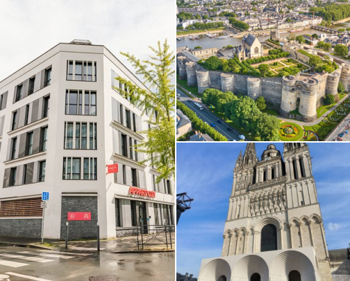 Tapestries, Gardens, Local Finds & Quiet Walks Angers, France cover photo collage