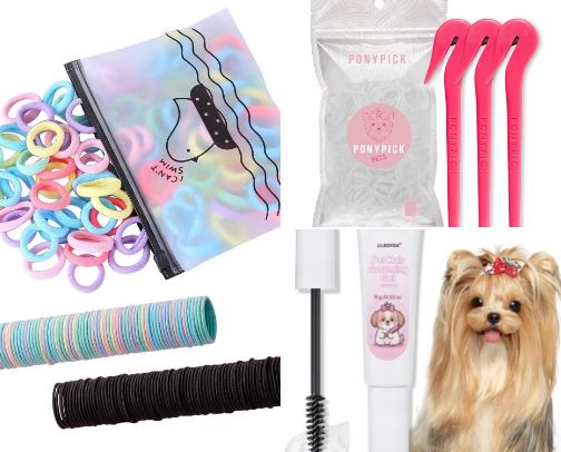 Shih Tzu Hair Bows & Top Knot Favorites cover photo collage