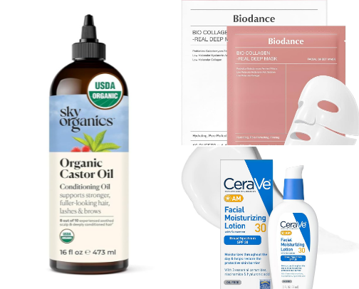 My favorite beauty recs cover photo collage