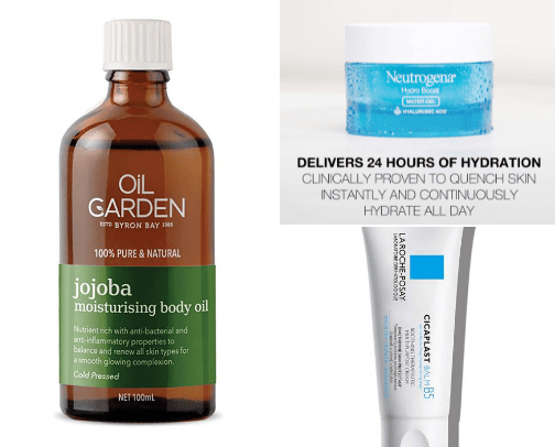 Skincare favourites cover photo collage
