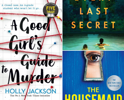 My best thriller and crime books I would recommend cover photo collage