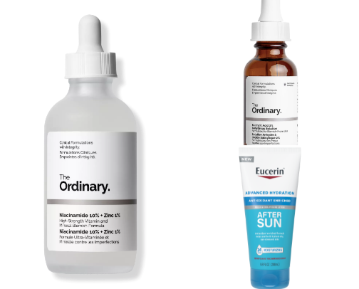 Skin care✨ cover photo collage