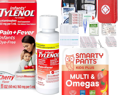 First aid for children cover photo collage