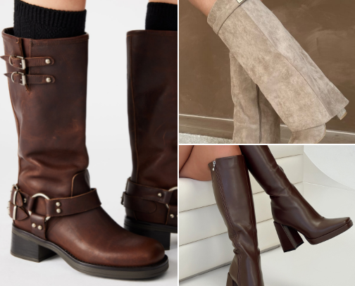 Fall boots fashion finds 🍁 cover photo collage