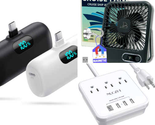10 Best Travel Items for your Cruise cover photo collage