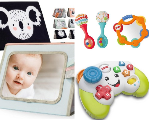 Most loved baby toys- from a mom/daycare teacher cover photo collage