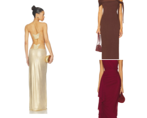 Dream Dresses & Elegant Finds cover photo collage