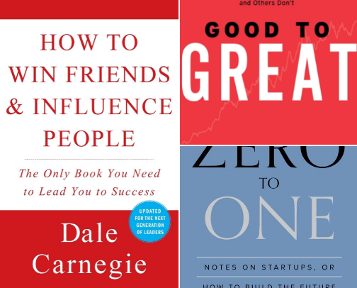 Business & Career Books Worth Reading cover photo collage
