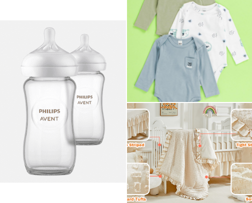 Baby essential with Walmart cover photo collage