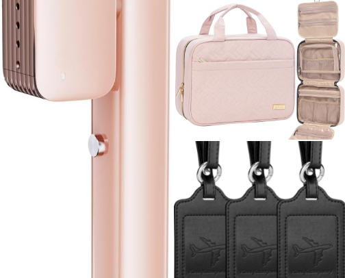 Things you NEED while traveling cover photo collage