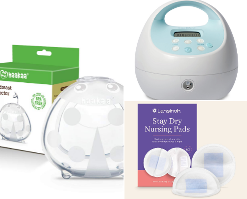 Breastfeeding / Pumping Must Haves cover photo collage