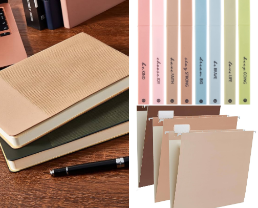 Stationary Favorites 🖊️🤍 cover photo collage