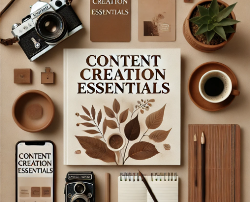 Content Creation Must Haves cover photo collage