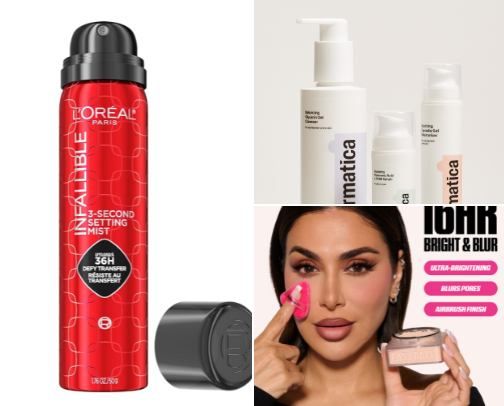 My Skin, Hair & Makeup Staples (40+ friendly) cover photo collage