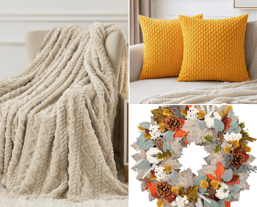 My Cozy Fall Items cover photo collage