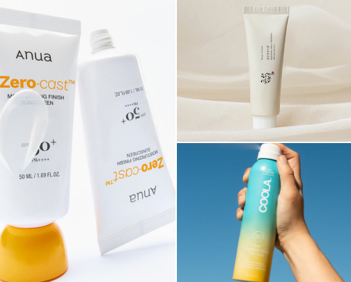 Protect the Skin You’re In! (SPF recs)🛡️🌞🧴 cover photo collage