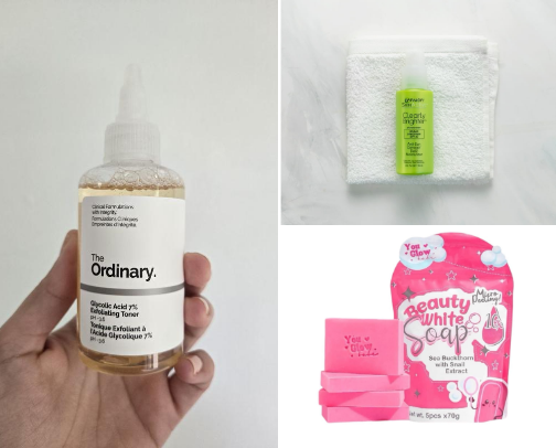 Glow-enhancing products with proven results- trusted by many✨ cover photo collage