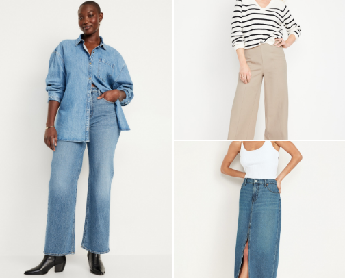 The Essentials Edit: with Old Navy cover photo collage