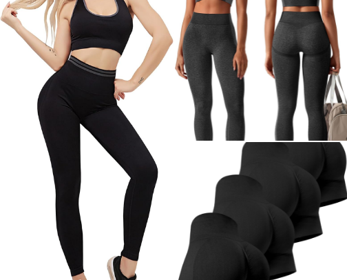 Comfy workout outfits cover photo collage