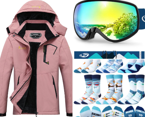 Winter Travel cover photo collage