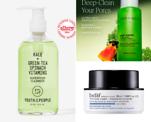 My Current Skincare Routine cover photo collage