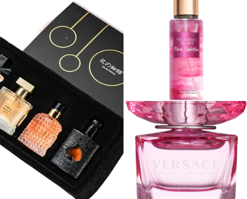 Women's Perfume cover photo collage
