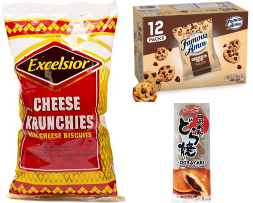 My Favorite International Snacks cover photo collage