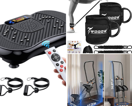 My Realistic Home Gym Setup cover photo collage