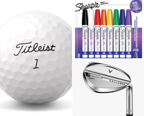 Is your lover a golf addict? cover photo collage