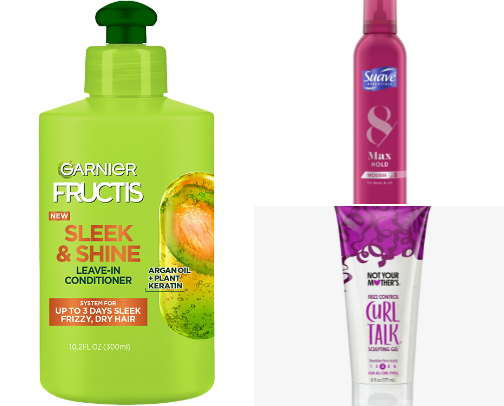 The best curly girl products cover photo collage