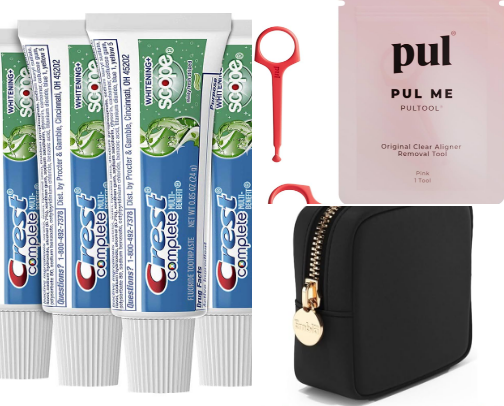 Invisalign Necessities cover photo collage