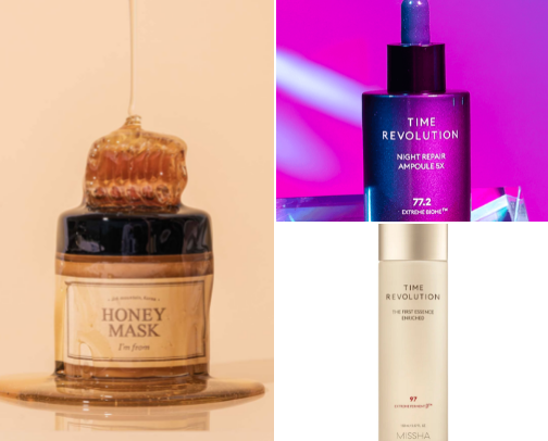 The Glow-Up Skincare List for 35+ cover photo collage