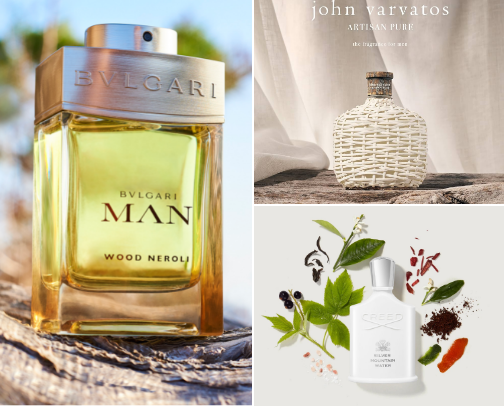 Spring Colognes 🍃 cover photo collage