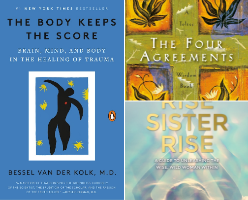The Books I Keep Recommending to Clients 📚 cover photo collage