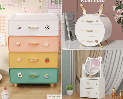 Cosmetic storage you may need ✨ cover photo collage