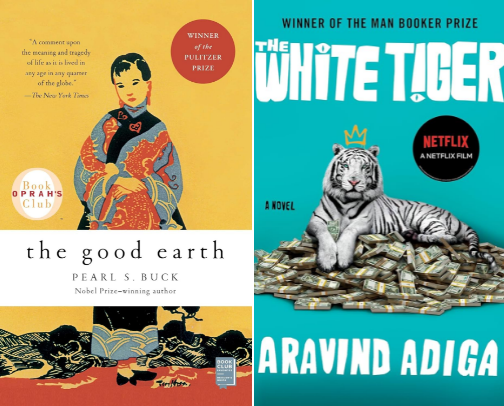 World of Words : Asian Literature cover photo collage