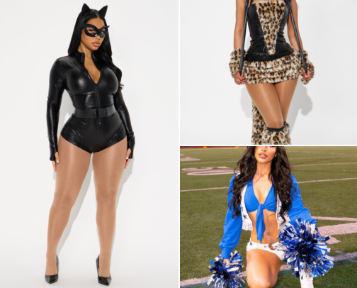 Fashion Nova Women’s Cute halloween costumes cover photo collage