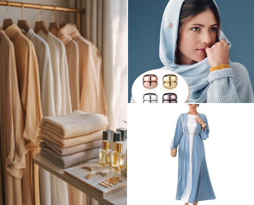 Modest WFH Mama Essentials - Halal & Cozy for Muslim Moms 😍 cover photo collage