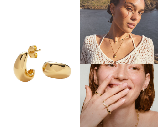 Affordable jewelry brands for the minimalists <3 cover photo collage