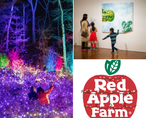 Fun things to do with kids during winter break in Massachusetts cover photo collage
