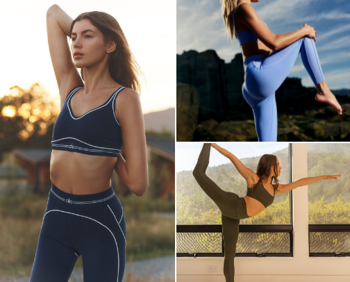 My favorite elevated active wear (leggings edition) cover photo collage