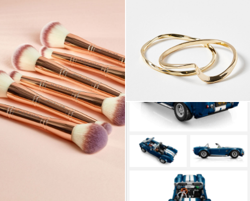 Your go to Gifts Guide ⭐️💋🎁 cover photo collage