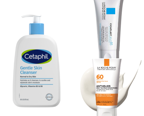 Best skincare for sensitive skin cover photo collage