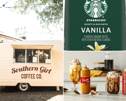 All things coffee ☕️ cover photo collage