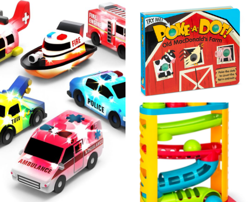 Toddler toys cover photo collage