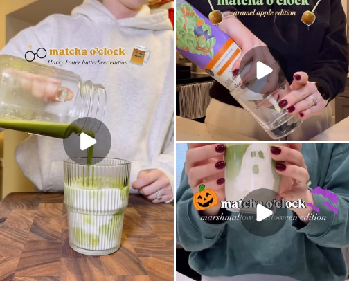 Matcha Recipes cover photo collage