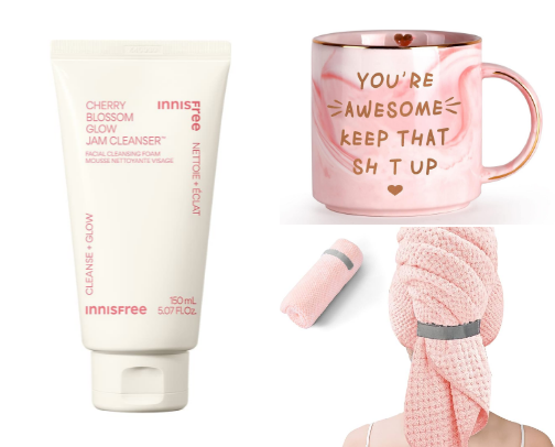 At Home Spa Day cover photo collage