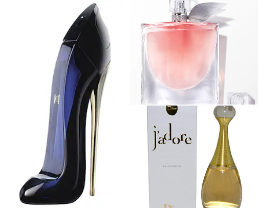 Irresistible Scents: The Most Enchanting & Iconic Perfumes for Women cover photo collage