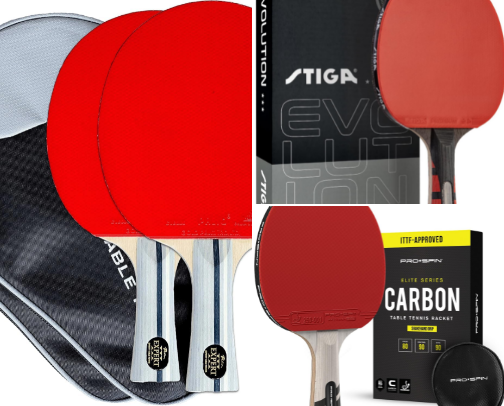 From Beginner to Pro: The Ultimate Table Tennis Paddles You Must Own cover photo collage